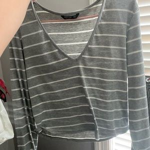 Long sleeve Crop Top